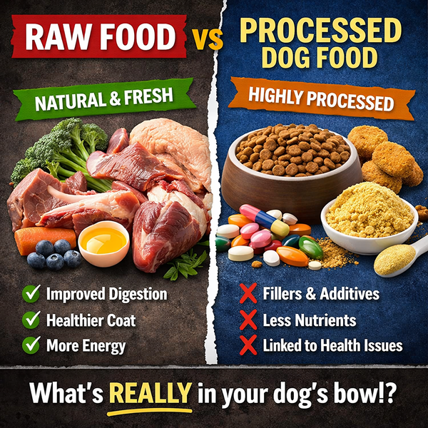 Raw Dog Food vs Processed Dog Food: What Does the Science Say?